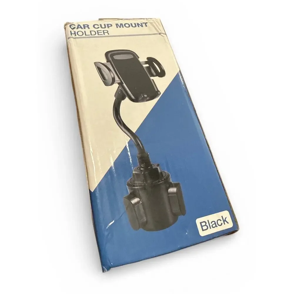 Phone Cup Holder Mount for Car Universal Vehicle Cell Phone Mount Adjustable